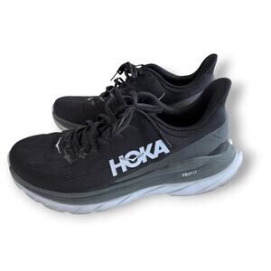 Hoka One One Mach 4 Running Shoes Men’s 10.5 D Black Dark Shadow Profly